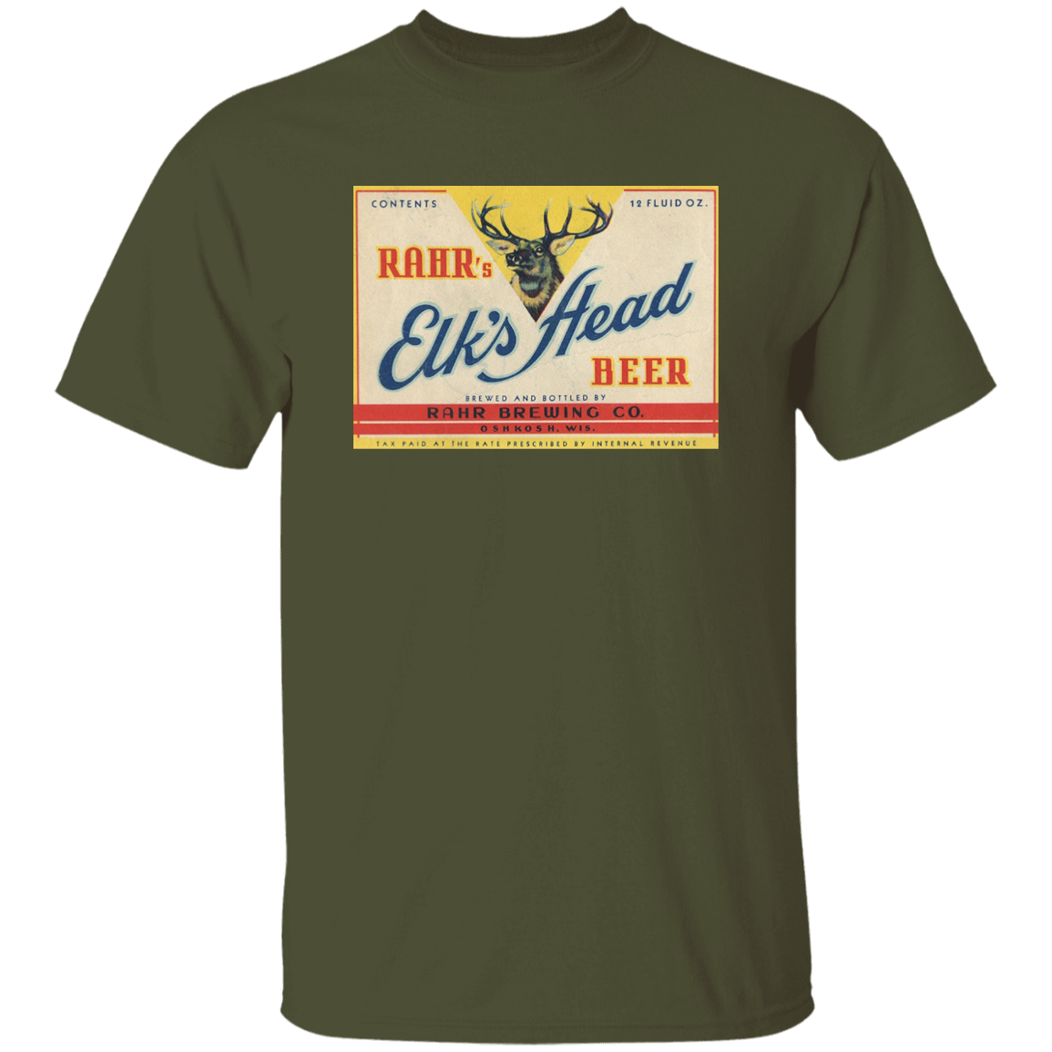 Rahr's Elk's Head Beer T-Shirt
