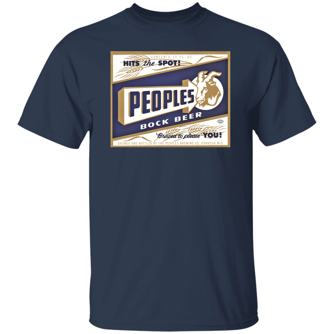 1960's Peoples Bock Beer T-Shirt