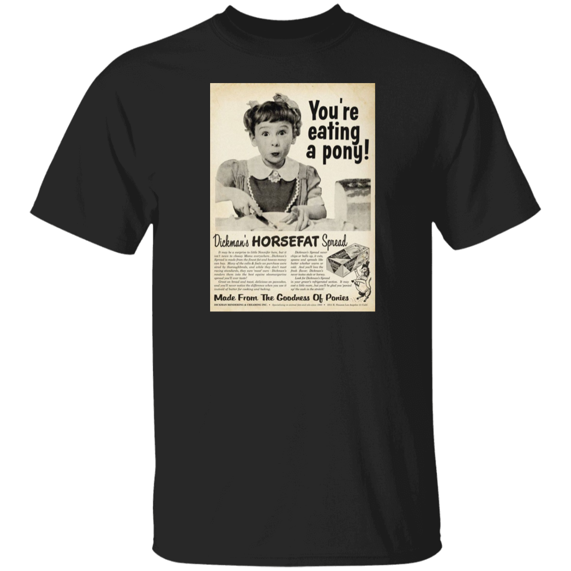 Dickmans Horsefat Spread T-Shirt