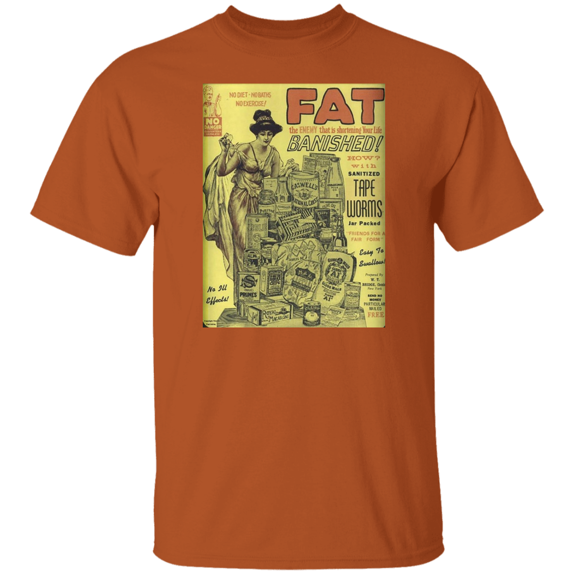 Fat Sucking Tapeworms T-Shirt